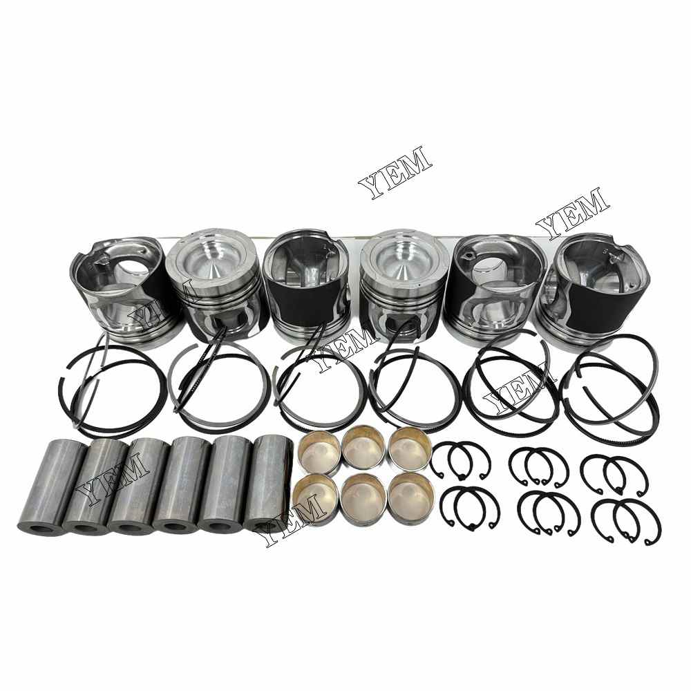YEM Parts Part Number 0239A Piston With Rings For Doosan DL06 Engine DX 140 W excavator