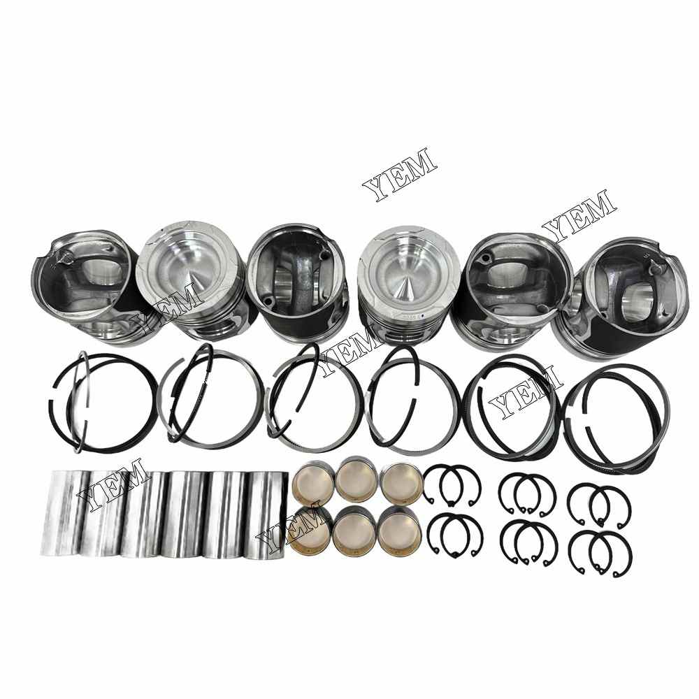 YEM Parts Part Number 0239A Piston With Rings For Doosan DL06 Engine DX 140 W excavator For Doosan