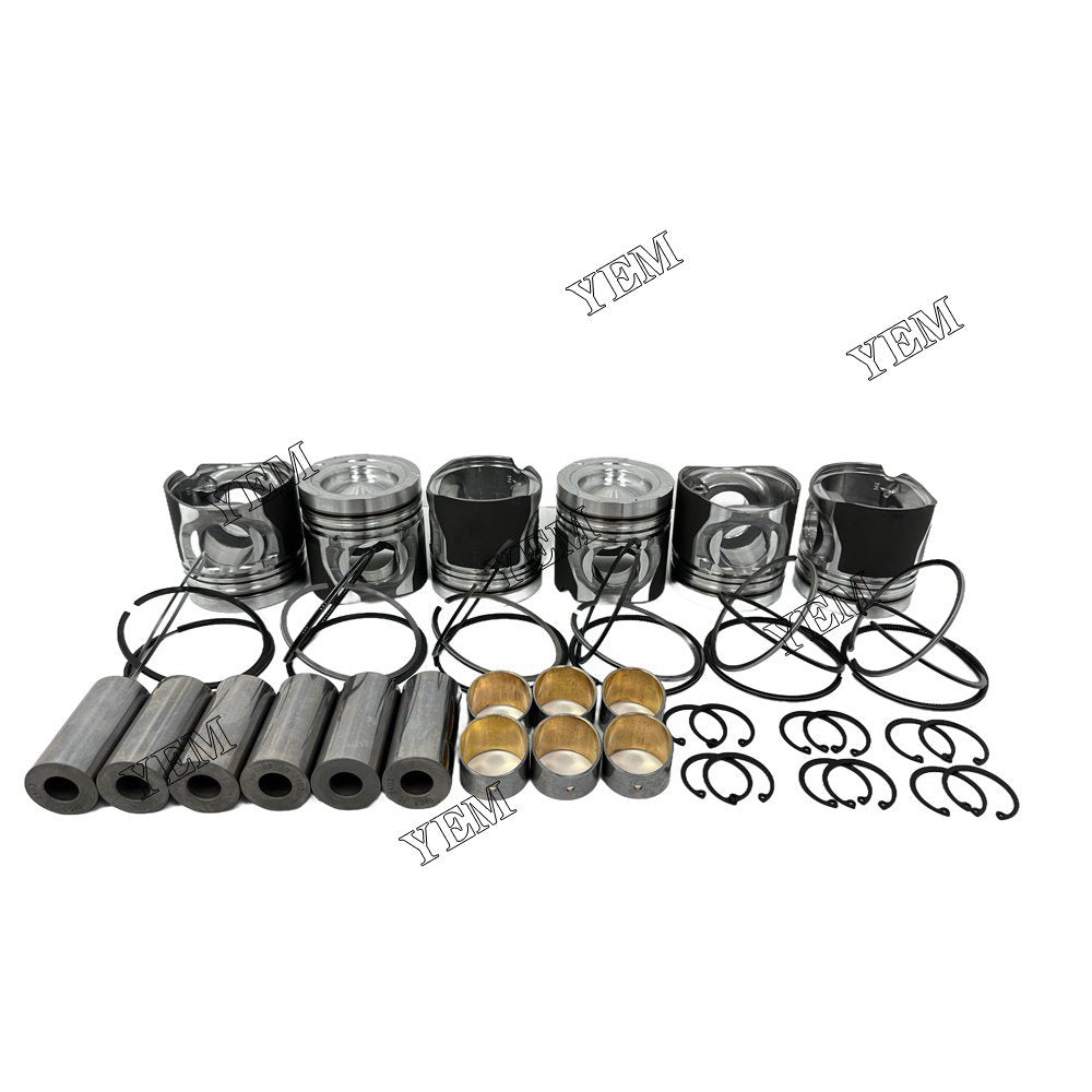 YEM Parts Part Number 0239A Piston With Rings For Doosan DL06 Engine DX 140 W excavator For Doosan