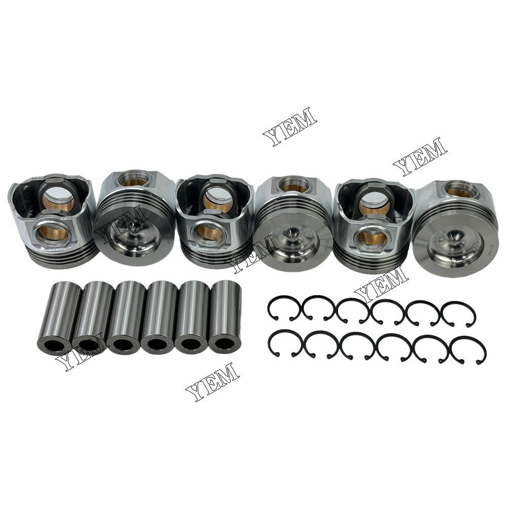 YEM Parts Part Number 238-2716 107-7545 Pistons STD For Caterpillar 3116 Engine