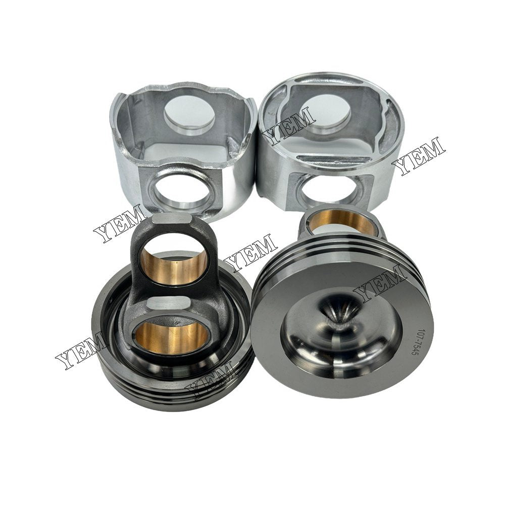 YEM Parts Part Number 238-2716 107-7545 Pistons STD For Caterpillar 3116 Engine