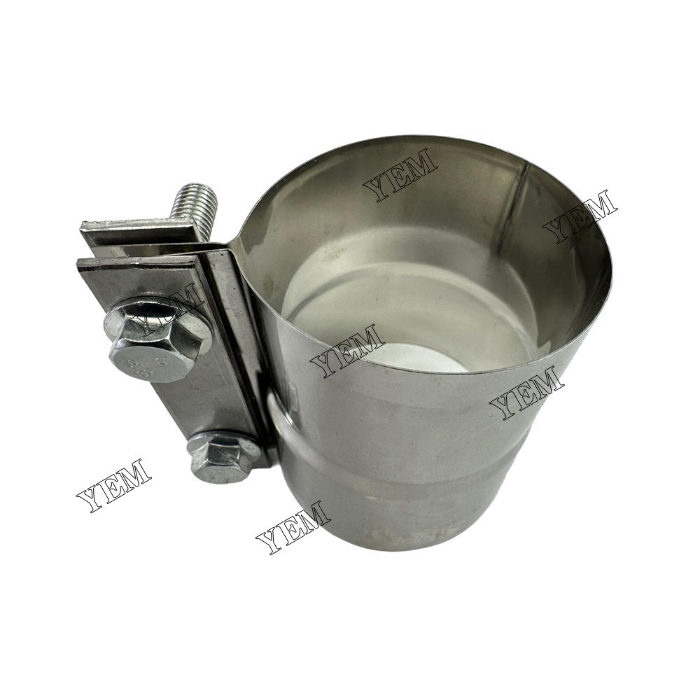 YEM Parts 3244167 Muffler Clamp for Caterpillar C6.4 Excavator Tractor Engine