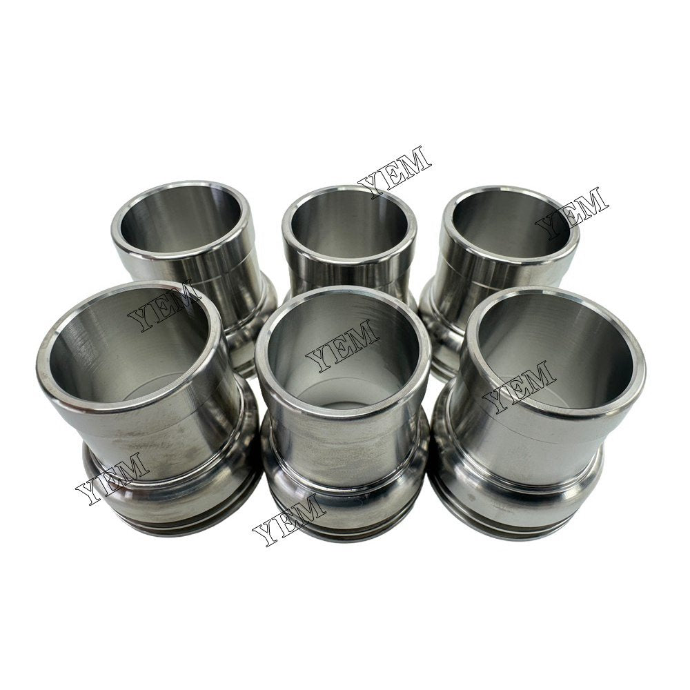 YEM Parts 6PCS227-1200 Fuel Injector Nozzle sleeve For Caterpillar C7 C9 Engine For Caterpillar