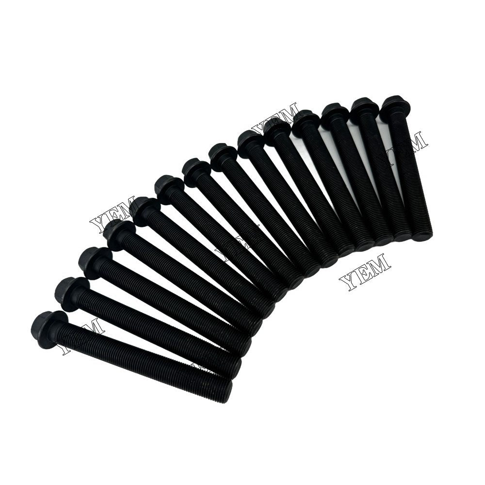YEM Parts For Caterpillar Head Bolt Set C7.1 Engine Spare Parts M322 excavator For Caterpillar