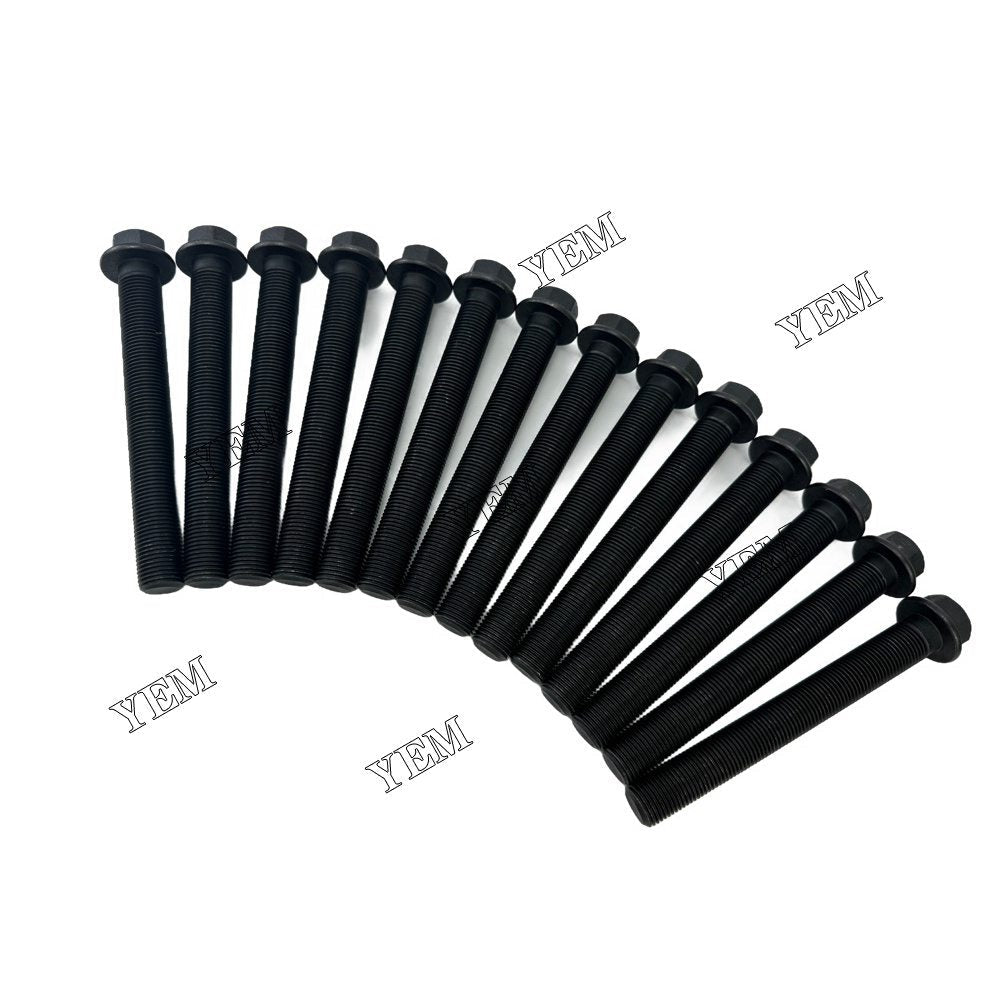 YEM Parts For Caterpillar Head Bolt Set C7.1 Engine Spare Parts M322 excavator For Caterpillar