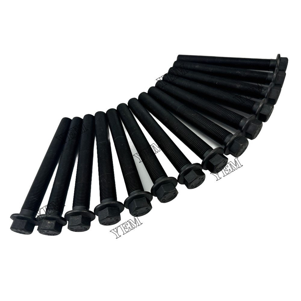 YEM Parts For Caterpillar Head Bolt Set C7.1 Engine Spare Parts M322 excavator For Caterpillar
