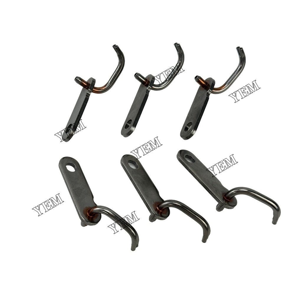 YEM Parts 6PCS Part Number 1663657 Oil Cooling Nozzle For Caterpillar C9 Engine