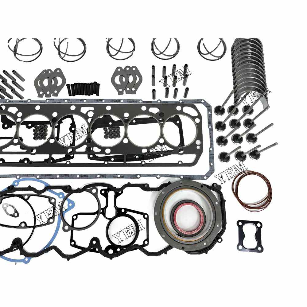 YEM Parts Overhaul Rebuild Kit With Gasket Bearing Valve Set 357-0447 For Caterpillar For Caterpillar
