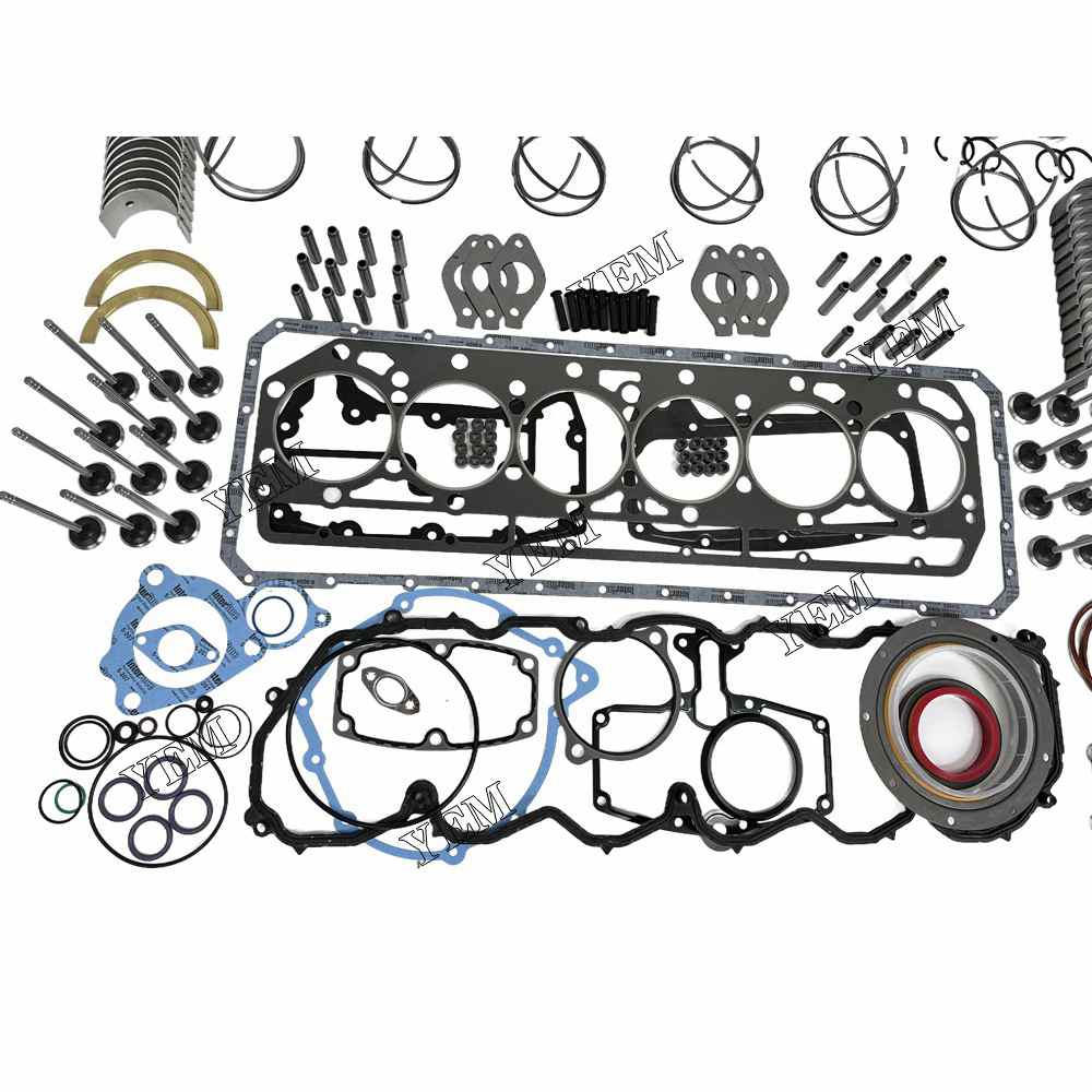 YEM Parts Overhaul Rebuild Kit With Gasket Bearing Valve Set 357-0447 For Caterpillar For Caterpillar