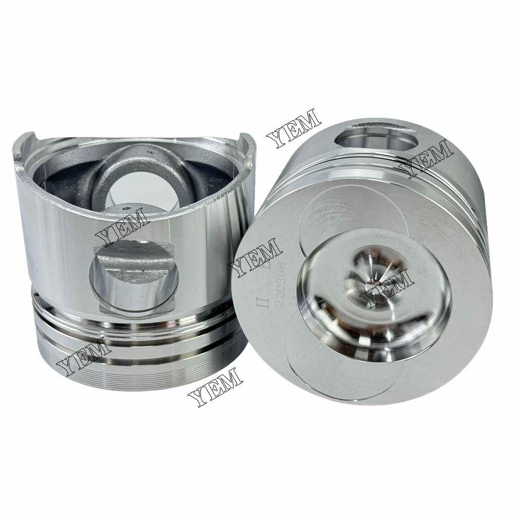 YEM Parts 4PCS For YunNei Pistons STD YN38GBZ Engine Spare Parts For Yunnei Power