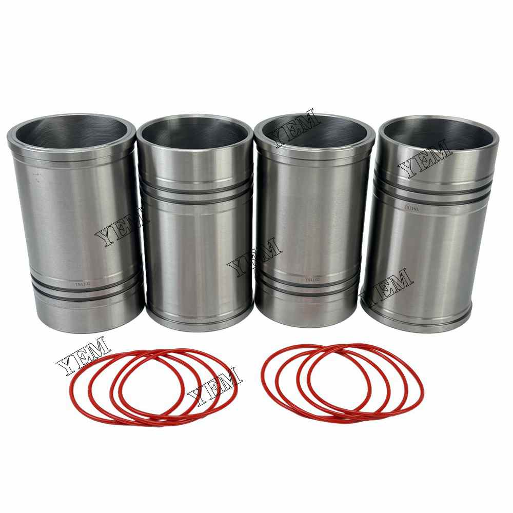 YEM Parts 4PCS For YunNei Cylinder Liner Sleeve YN38GBZ Engine Spare Parts For Yunnei Power