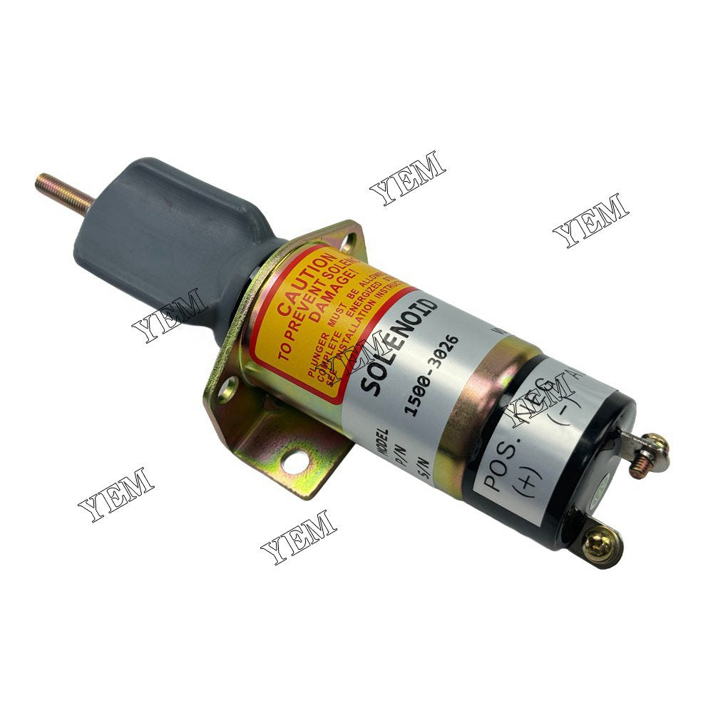 YEM Parts 1500-3026 1502-12C2U1B5S2 Solenoid Valve 12V for Woodward Engine