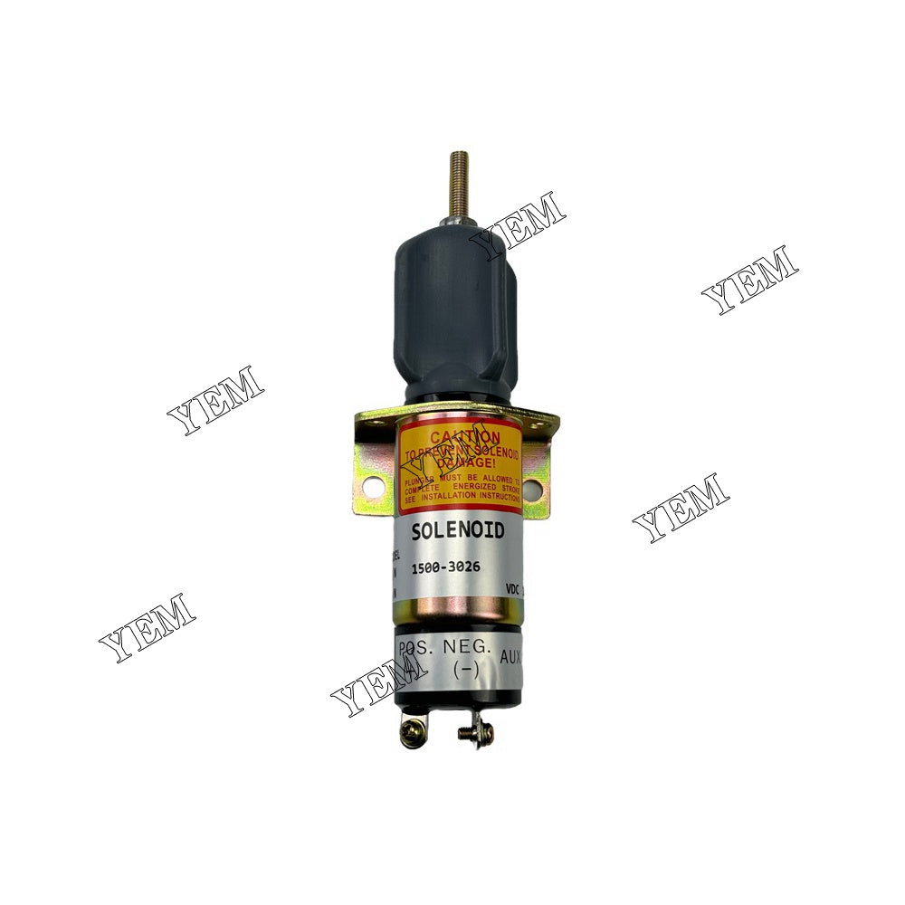 YEM Parts 1500-3026 1502-12C2U1B5S2 Solenoid Valve 12V for Woodward Engine For Woodward