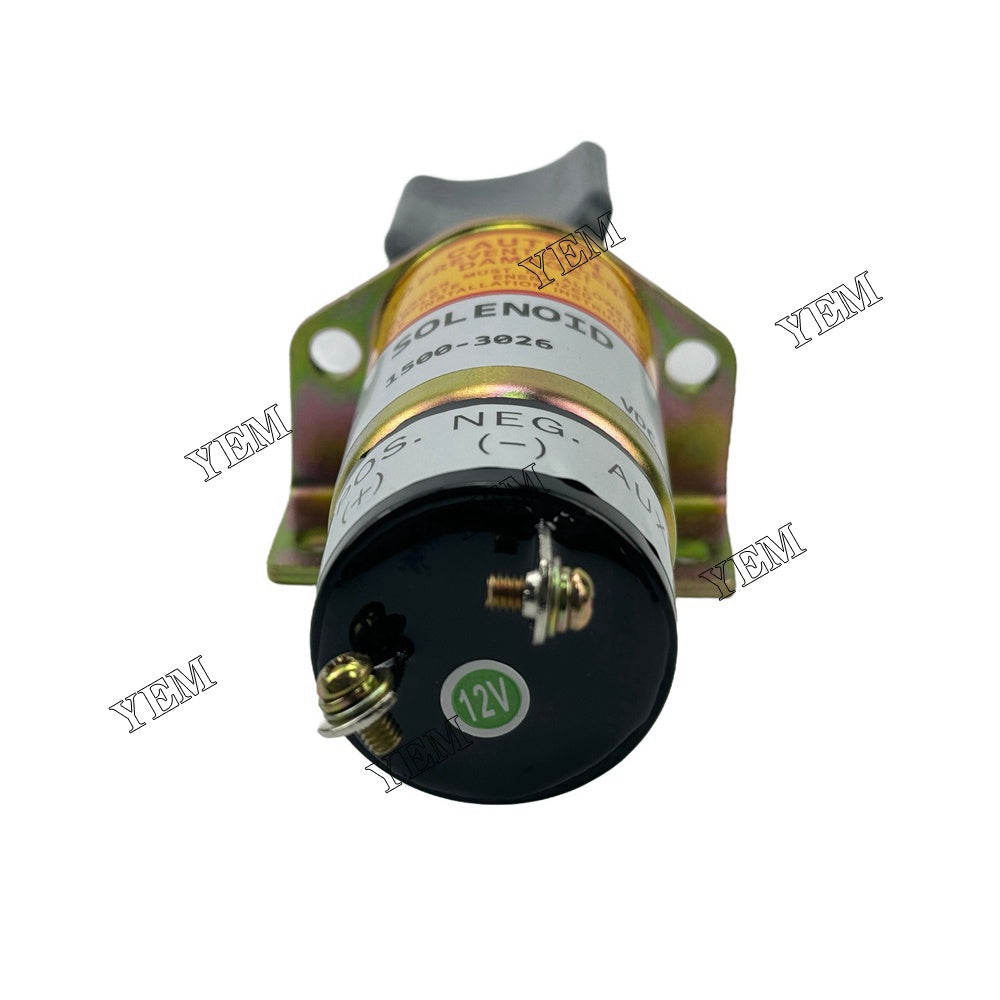 YEM Parts 1500-3026 1502-12C2U1B5S2 Solenoid Valve 12V for Woodward Engine For Woodward