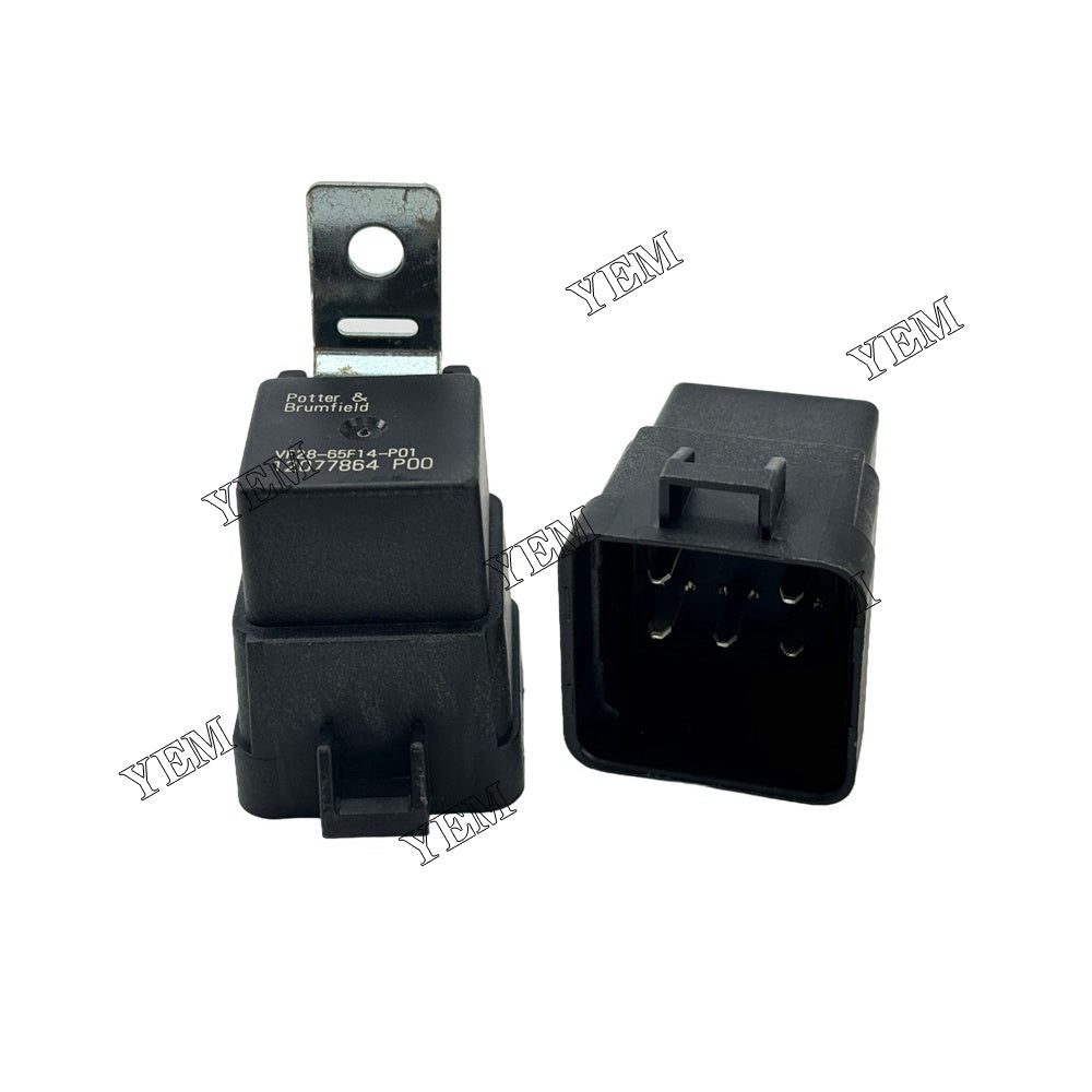 YEM Parts 12077864 VE28-65F14-P01 Relay for Excavator Tractor Engine YEMPARTS