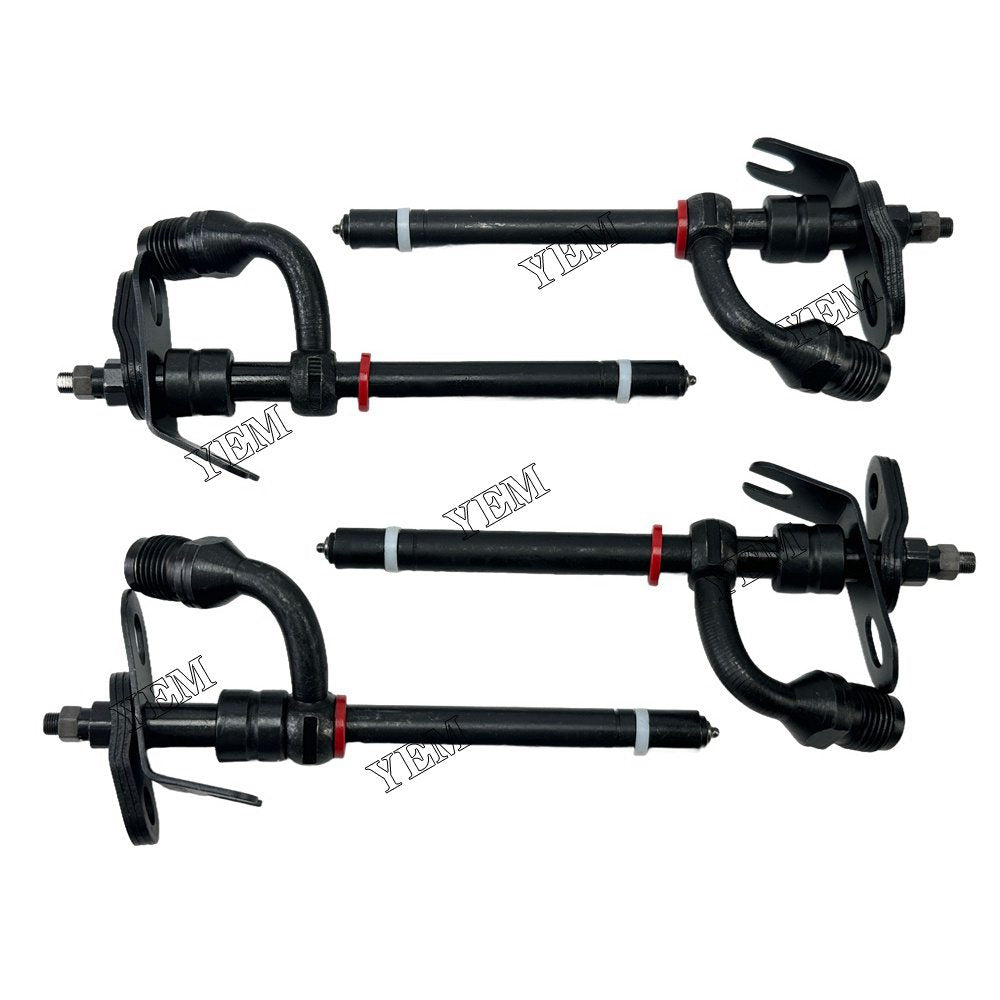 YEM Parts 4PCS Part Number RE28478 RE29279 Fuel Injector For John Deere 4045 Engine For John Deere