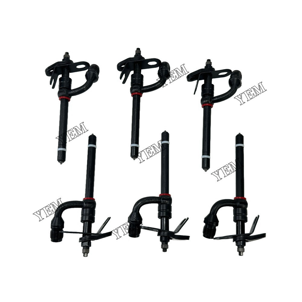 YEM Parts 6PCS Part Number RE28478 RE29279 Fuel Injector For John Deere 6068 Engine For John Deere