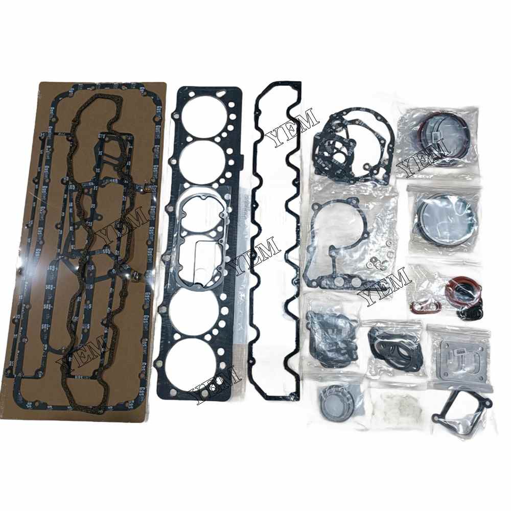 YEM Parts high quality 6081 Full Gasket Kit For John Deere 6081 Excavator Engine