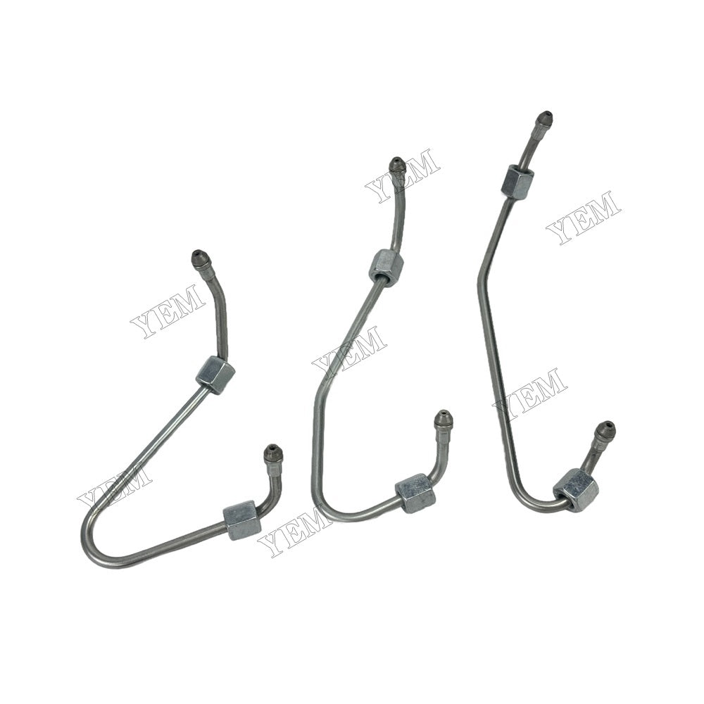 YEM Parts 3PCS 16271-53712 16271-53722 16271-53732 Fuel Pipe For Kubota D1005 Engine