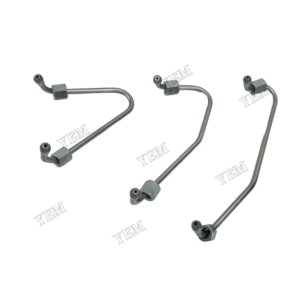 YEM Parts 3PCS 16271-53712 16271-53722 16271-53732 Fuel Pipe For Kubota D1105 Engine