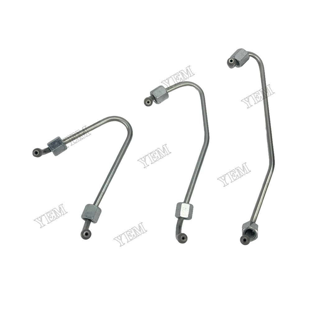 YEM Parts 3PCS 16271-53712 16271-53722 16271-53732 Fuel Pipe For Kubota D1105 Engine