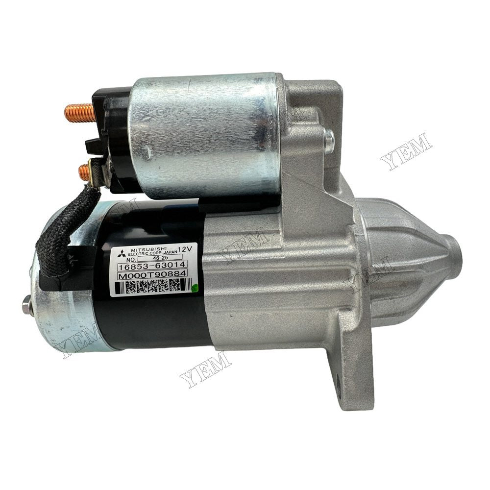 YEM Parts D722 Starter Motor 12V 8T 16853-63013 For Kubota Tractor Engine For Kubota