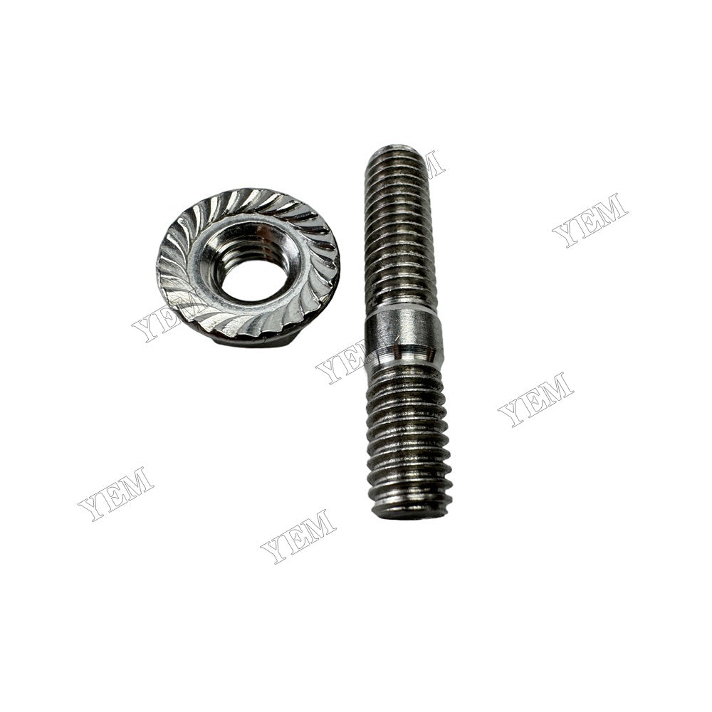 YEM Parts Part Number 012109235 Exhaust Manifold Stud For Kubota V1505 Engine For Kubota