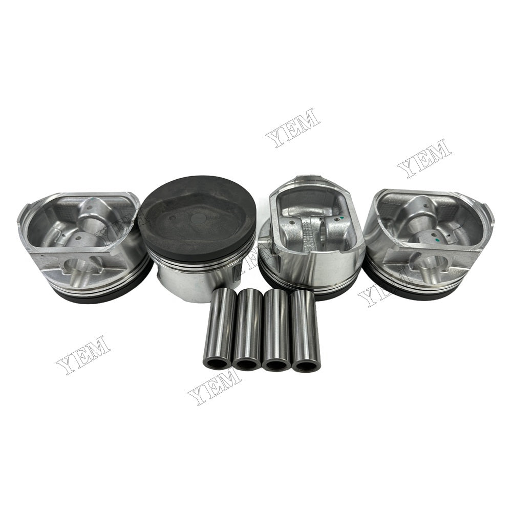YEM Parts 4PCS For Nissan Pistons STD K21 Engine Maximal FG 15 T-M2WB3 diesel forklift