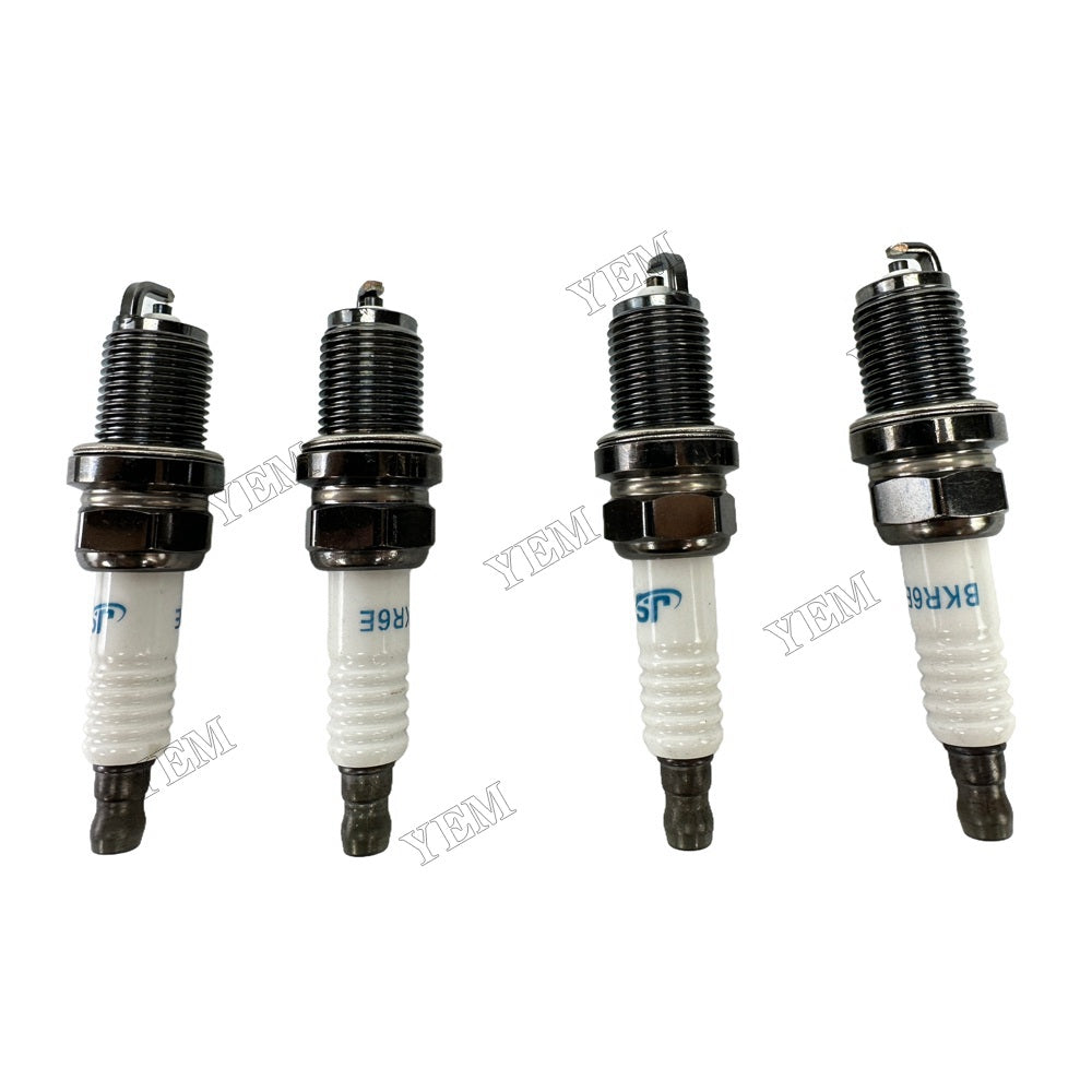 YEM Parts 4PCS For Nissan SPARK PLUG K21 Engine Maximal FG 15 T-M2WB3 diesel forklift For Nissan