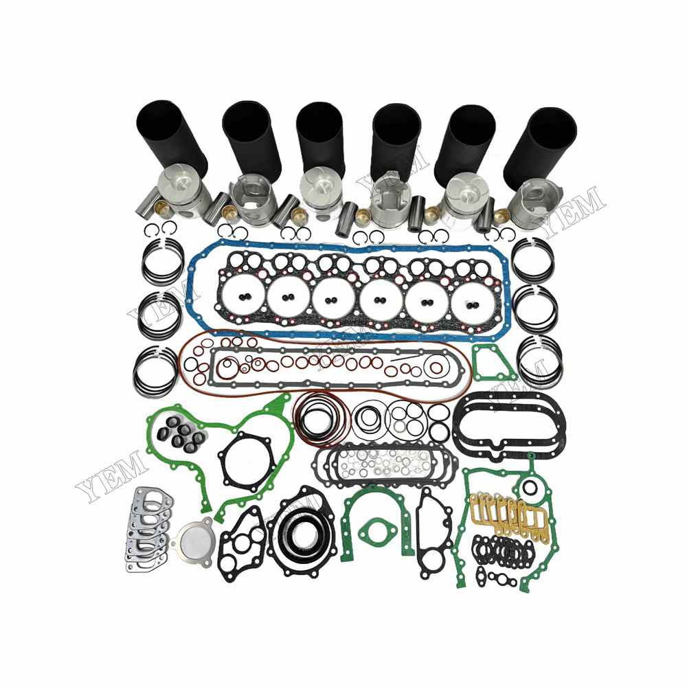 YEM Parts high quality H06C Overhaul Kit With Gasket Set For Hino H06C Engine For Hino