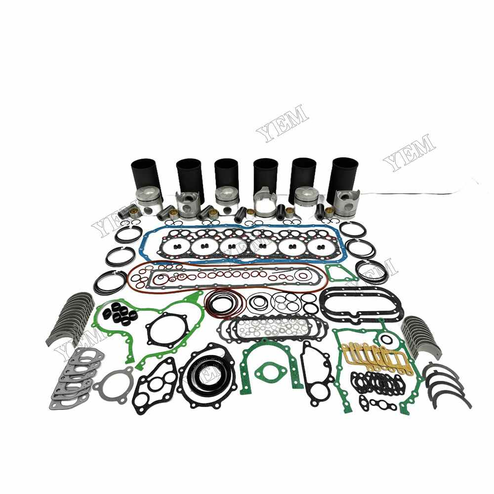 YEM Parts H06C Overhaul Rebuild Kit With Gasket Set Bearing For Hino H06C Engine For Hino