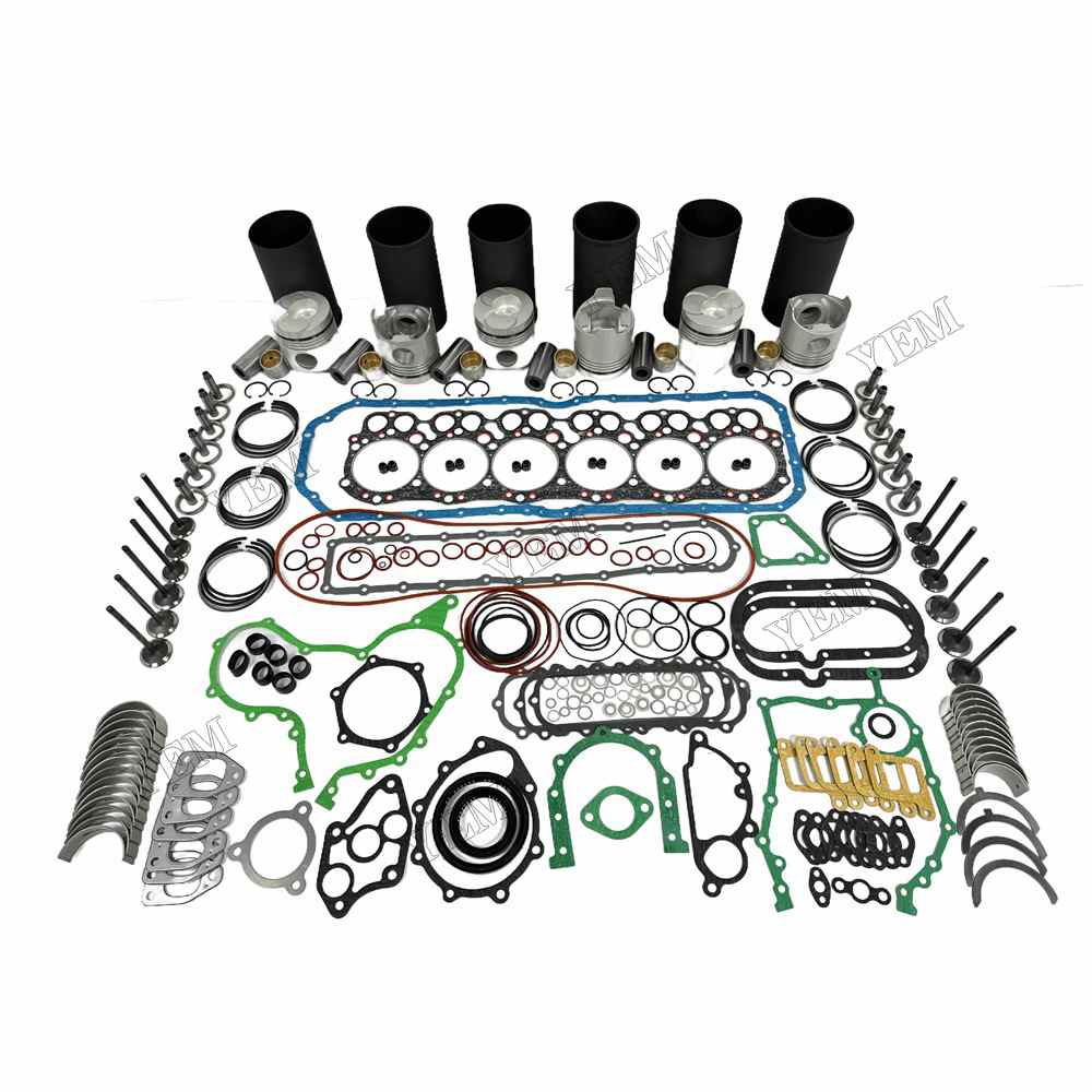 YEM Parts H06C Overhaul Rebuild Kit With Gasket Set Bearing-Valve Train For Hino