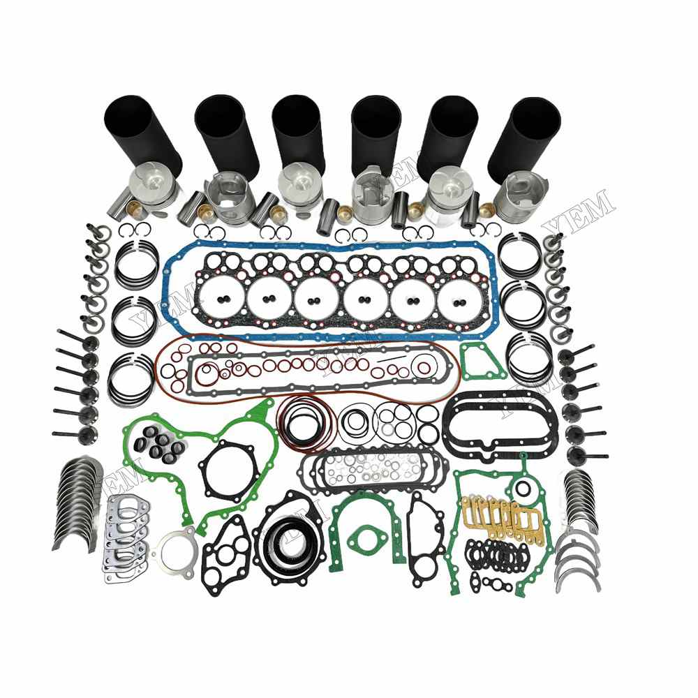 YEM Parts H06C Overhaul Rebuild Kit With Gasket Set Bearing-Valve Train For Hino