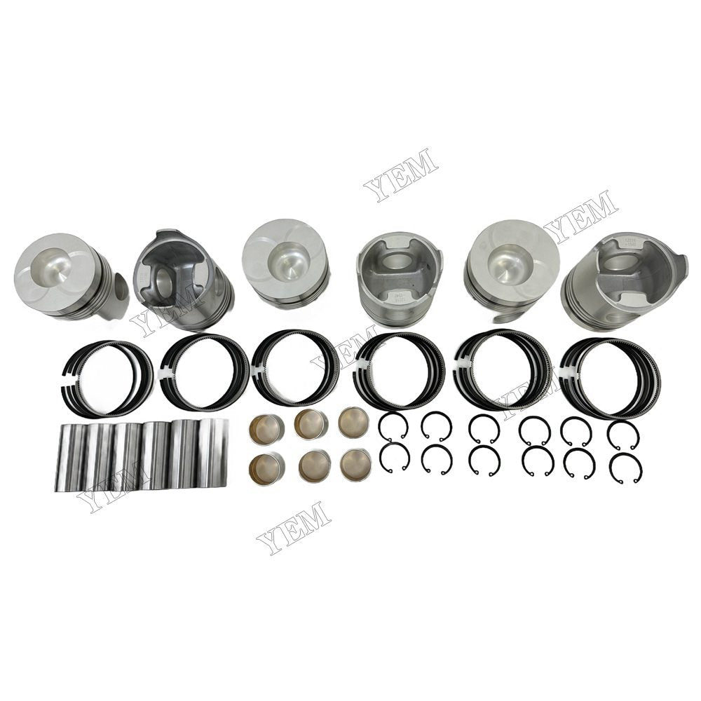 YEM Parts For Hino Piston and Ring set H06C Engine Spare Parts For Hino