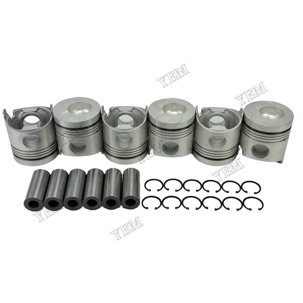YEM Parts Part Number 13216-1540 Pistons STD For Hino H06CT Engine