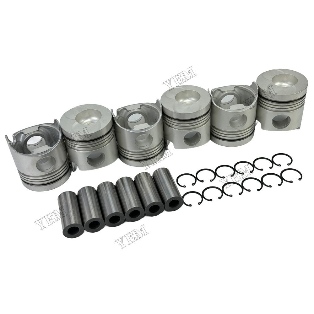 YEM Parts Part Number 13216-1540 Pistons STD For Hino H06CT Engine