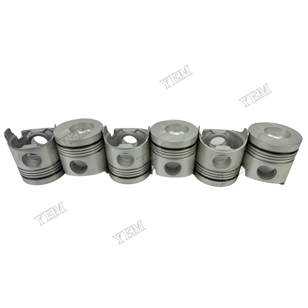 YEM Parts Part Number 13216-1540 Pistons STD For Hino H06CT Engine