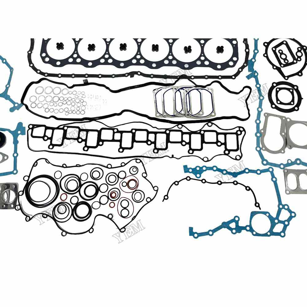 YEM Parts high quality P11C Full Gasket Kit 128mm For Hino P11C Truck Excavator Engine For Hino