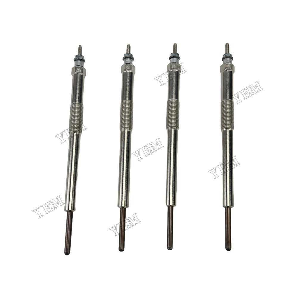YEM Parts 4PCS Part Number ME240253 Glow Plug For Mitsubishi 4M50 Engine For Mitsubishi