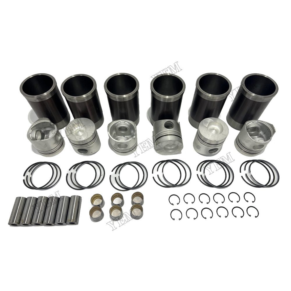 YEM Parts high quality 6D14 Cylinder Liner Kit For Mitsubishi 6D14 Truck Engine
