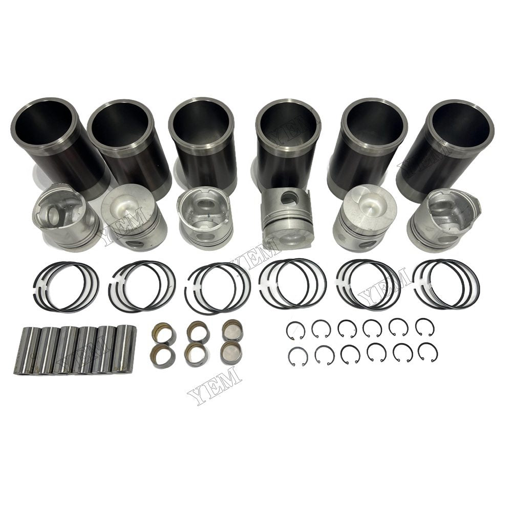 YEM Parts high quality 6D14 Cylinder Liner Kit For Mitsubishi 6D14 Truck Engine For Mitsubishi