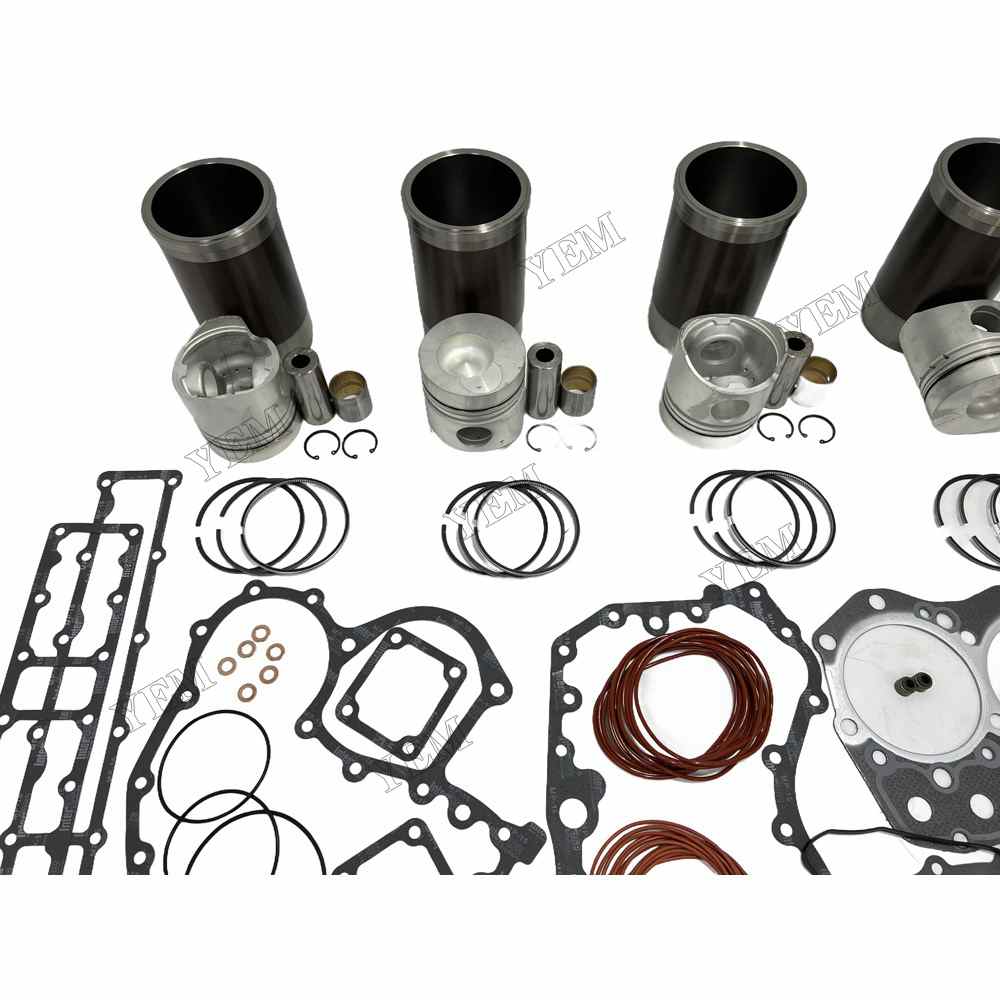 YEM Parts 6D14 Overhaul Rebuild Kit With Gasket Set Bearing For Mitsubishi 6D14 Engine For Mitsubishi