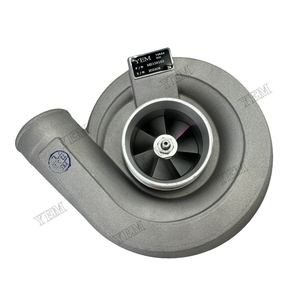 YEM Parts 6D24 Turbocharger ME158163 49188-10210 4044668 For Mitsubishi 6D24 Engine For Mitsubishi