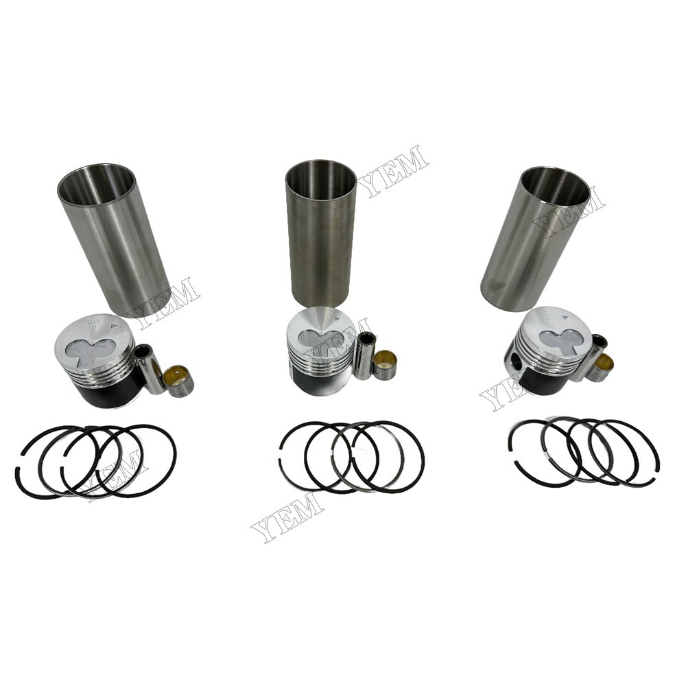 YEM Parts high quality K3B Cylinder Liner Kit For Mitsubishi Piston flower Bottom