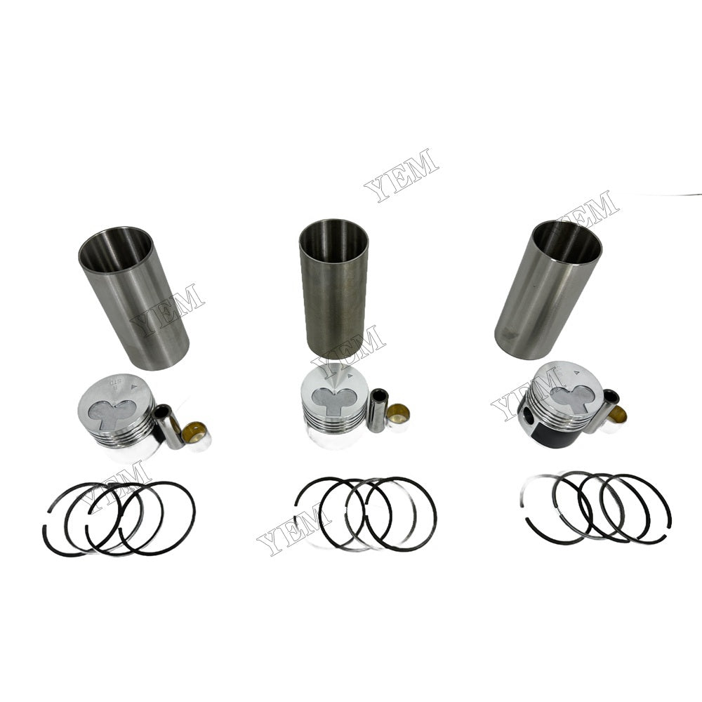 YEM Parts high quality K3B Cylinder Liner Kit For Mitsubishi Piston flower Bottom