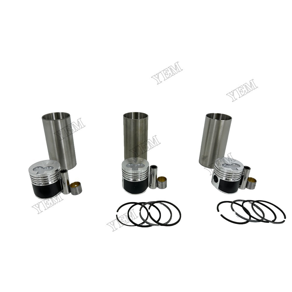 YEM Parts high quality K3B Cylinder Liner Kit For Mitsubishi Piston flower Bottom