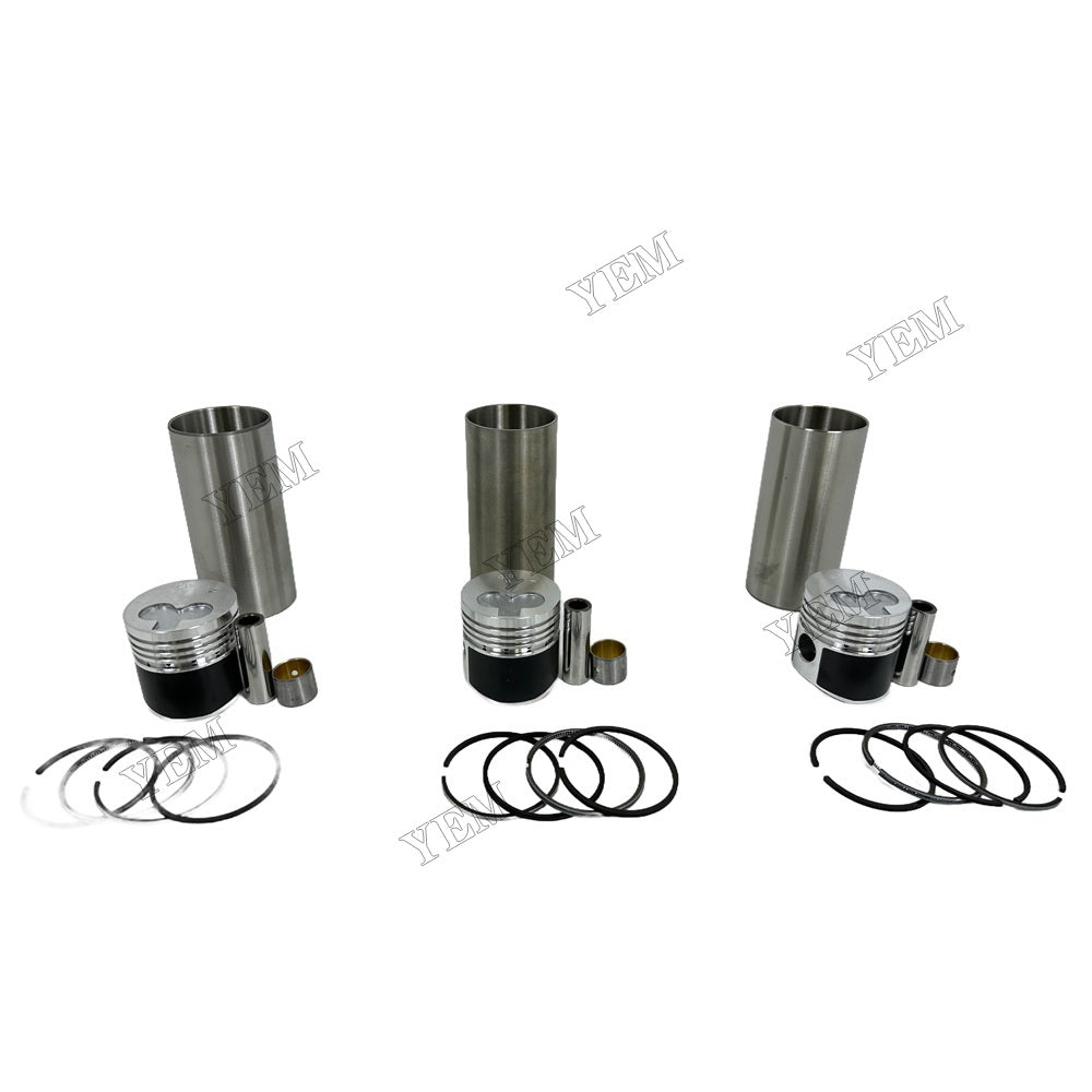YEM Parts high quality K3B Cylinder Liner Kit For Mitsubishi Piston flower Bottom