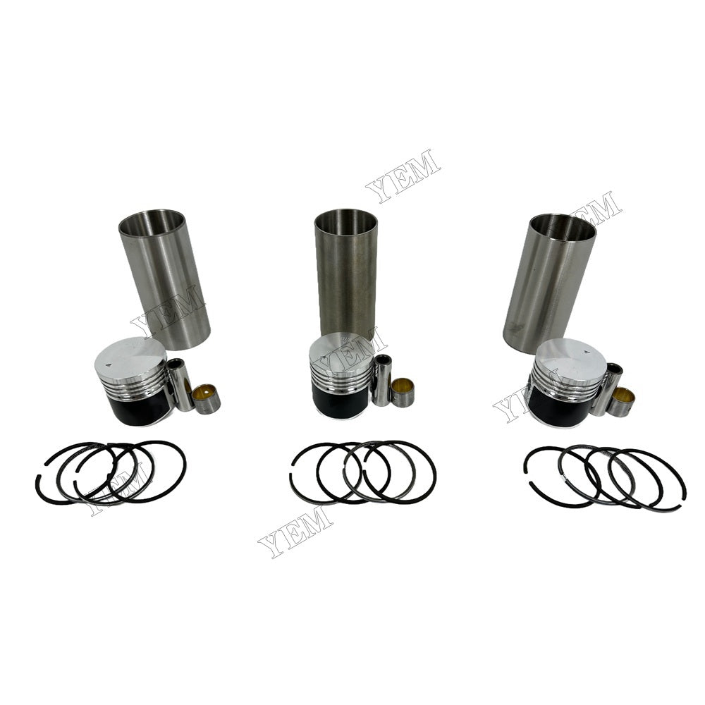 YEM Parts high quality K3B Cylinder Liner Kit For Mitsubishi K3B Truck Engine