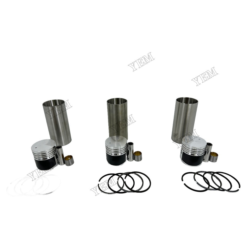 YEM Parts high quality K3B Cylinder Liner Kit For Mitsubishi K3B Truck Engine For Mitsubishi