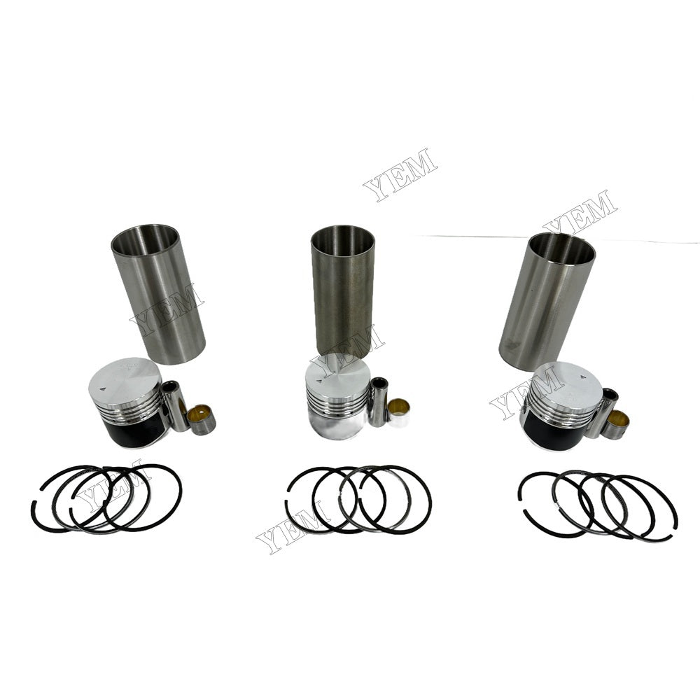 YEM Parts high quality K3B Cylinder Liner Kit For Mitsubishi K3B Truck Engine For Mitsubishi